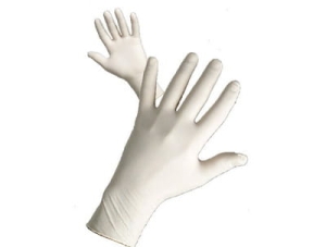 Rukavice latexové L (1 pár / 2 ks)