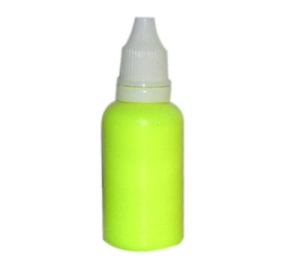 Airbrush fluorescentní barva na nehty Fengda fluorescent lemon yellow 30ml