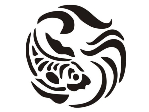 Airbrush tetovací šablona V059