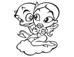 Airbrush tetovací šablona M116