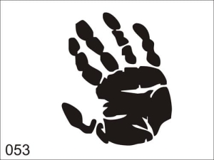 Airbrush tetovací šablona V053