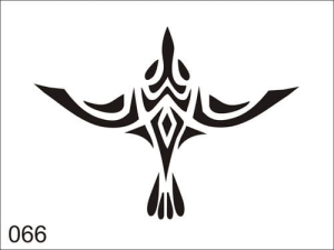 Airbrush tetovací šablona V066