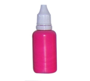 Airbrush fluorescentní barva na nehty Fengda fluorescent rose 30ml