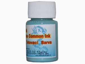 Airbrush tetovací barva Fengda light blue 40 ml