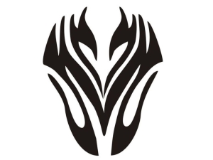 Airbrush tetovací šablona M036